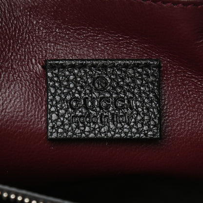 Gucci Grainy Calfskin Small Zumi Top Handle Bag Black 7 of 10