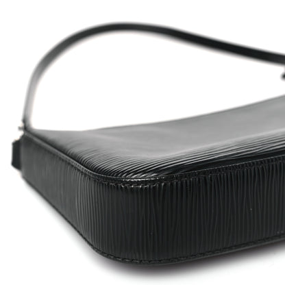 Louis Vuitton Epi Pochette Accessories NM Black 8 of 12