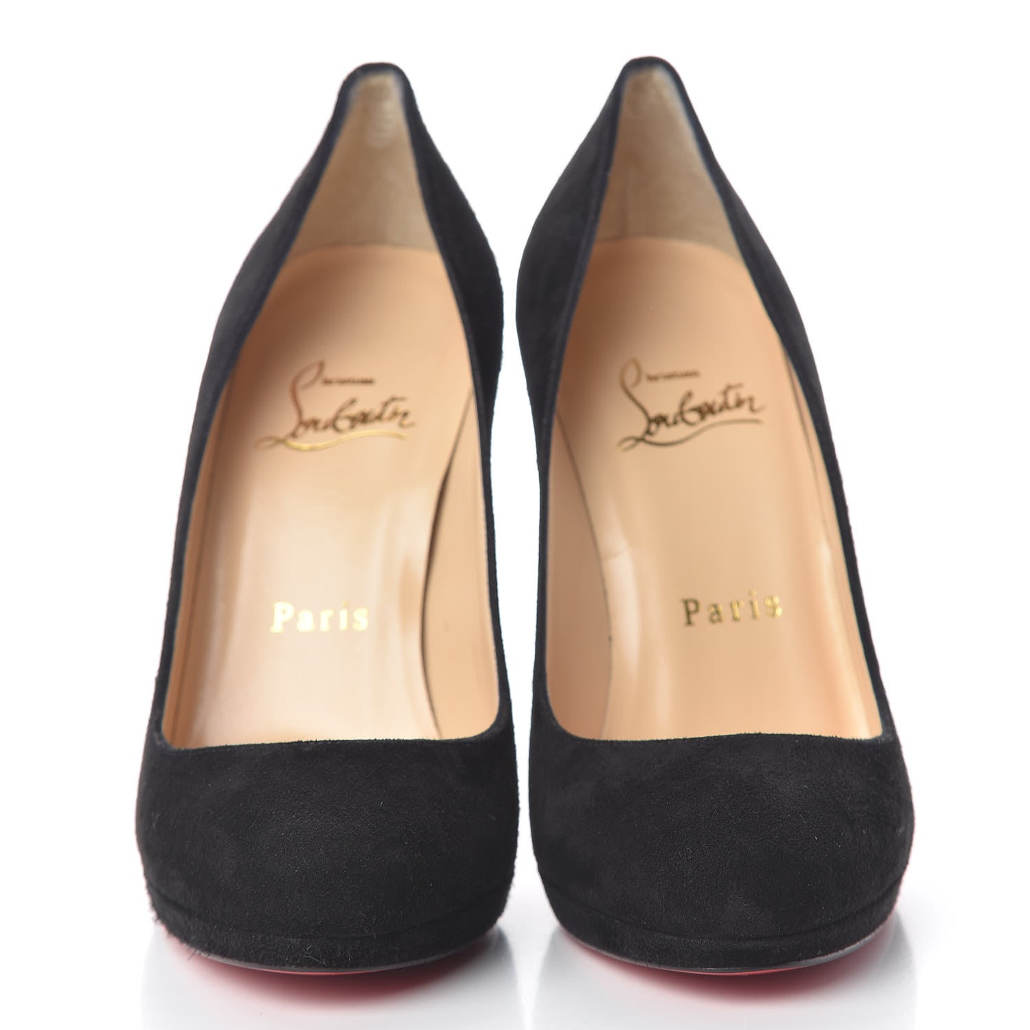 Christian Louboutin Suede Filo 120 Pumps 35 Black 2 of 17