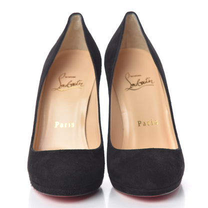 Christian Louboutin Suede Filo 120 Pumps 35 Black 2 of 17