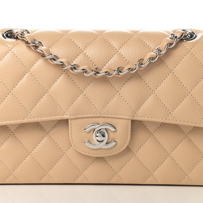 Chanel Caviar Quilted Small Double Flap Beige 8 of 11