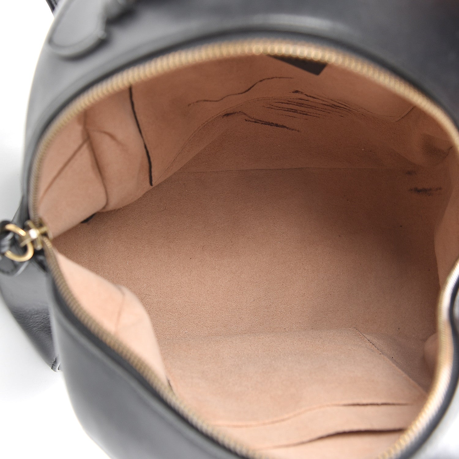 Gucci Calfskin Matelasse GG Marmont Dome Backpack Black 4 of 16