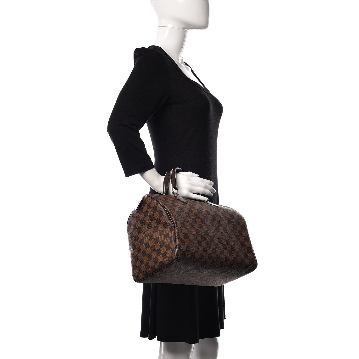 Louis Vuitton Damier Ebene Speedy 30 2 of 10