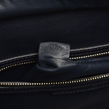 Celine Smooth Calfskin Mini Luggage Navy Blue 7 of 19