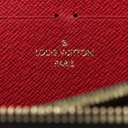 Louis Vuitton Damier Ebene Clemence Wallet Cherry 6 of 7