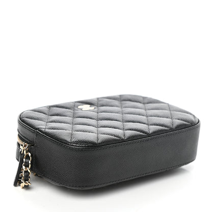 Chanel Caviar Quilted Vanity With Chain Black 4 of 10