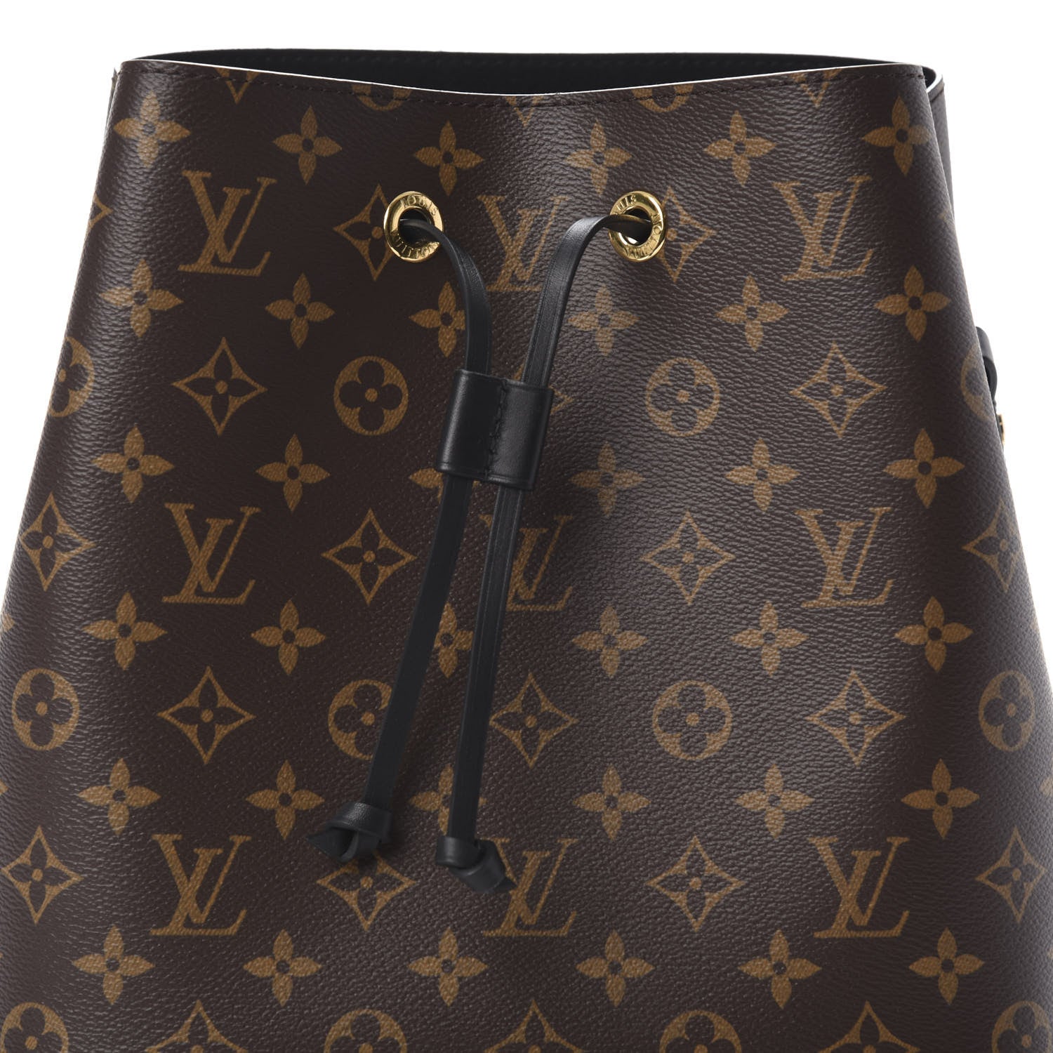 Louis Vuitton Monogram Neonoe MM Black 6 of 9