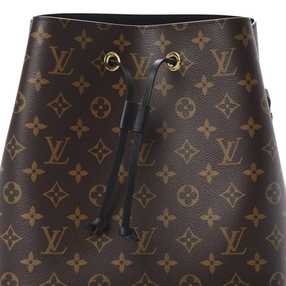 Louis Vuitton Monogram Neonoe MM Black 6 of 9