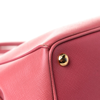 Prada Saffiano Medium Galleria Double Zip Tote Geranio 11 of 14