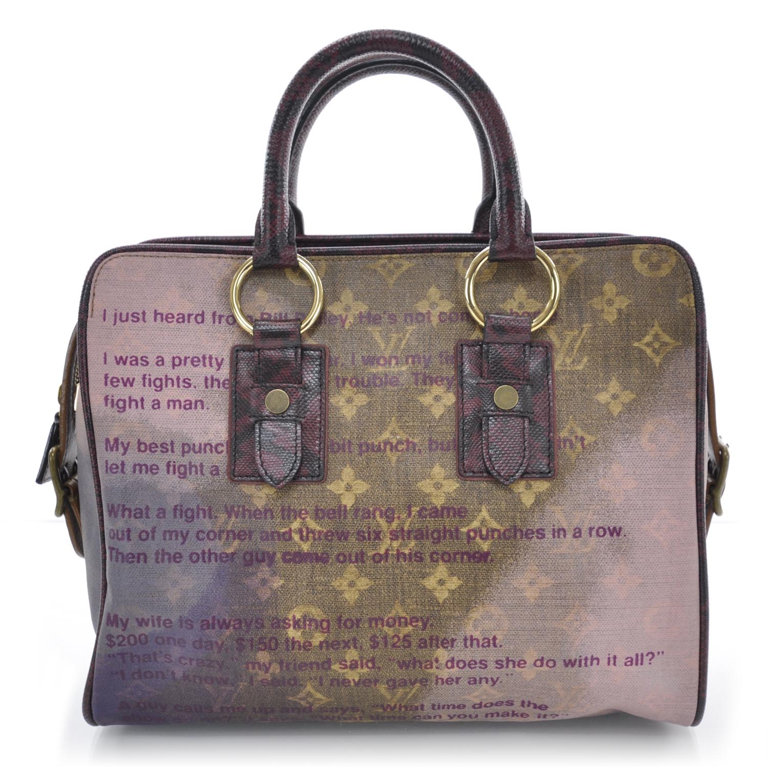 Louis Vuitton Richard Prince GRADUATE Jokes Bag 1 of 9