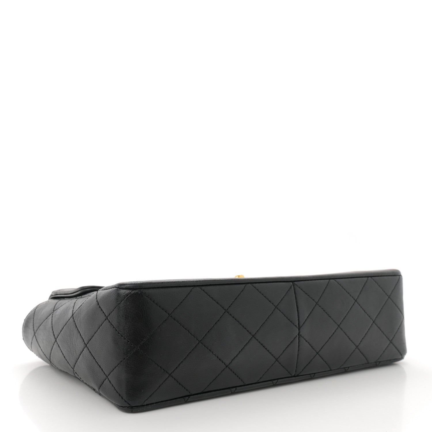 Chanel Lambskin Quilted Small Single Flap With Pouch Black 5 of 14