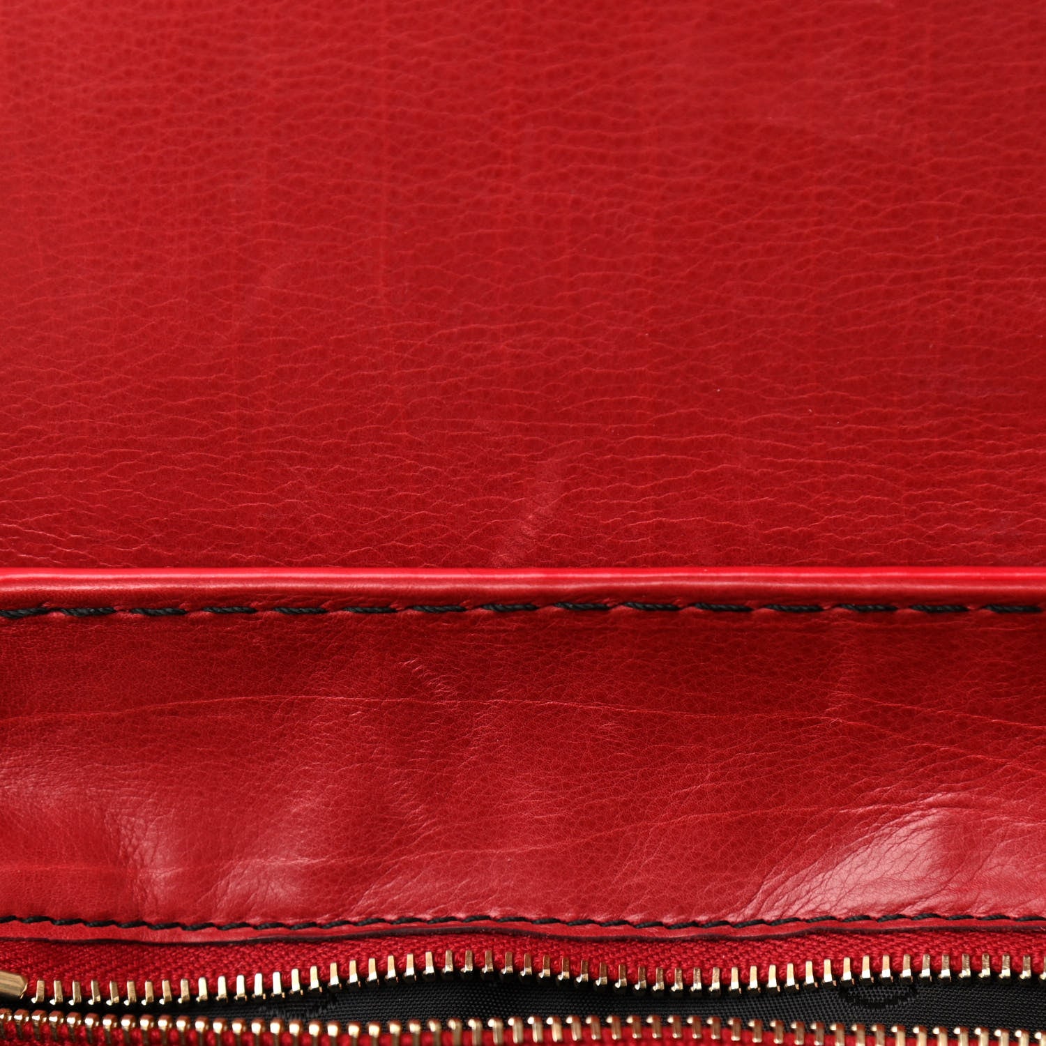 Gucci Dialux Large Queen Tote Red 11 of 13