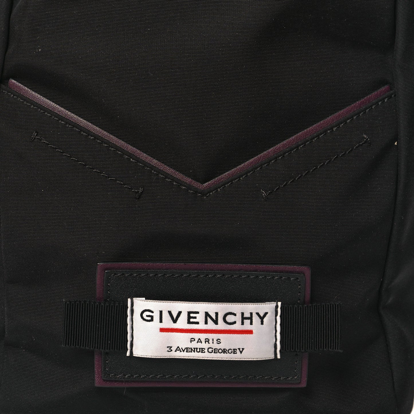 Nylon Mini Downtown Backpack Black