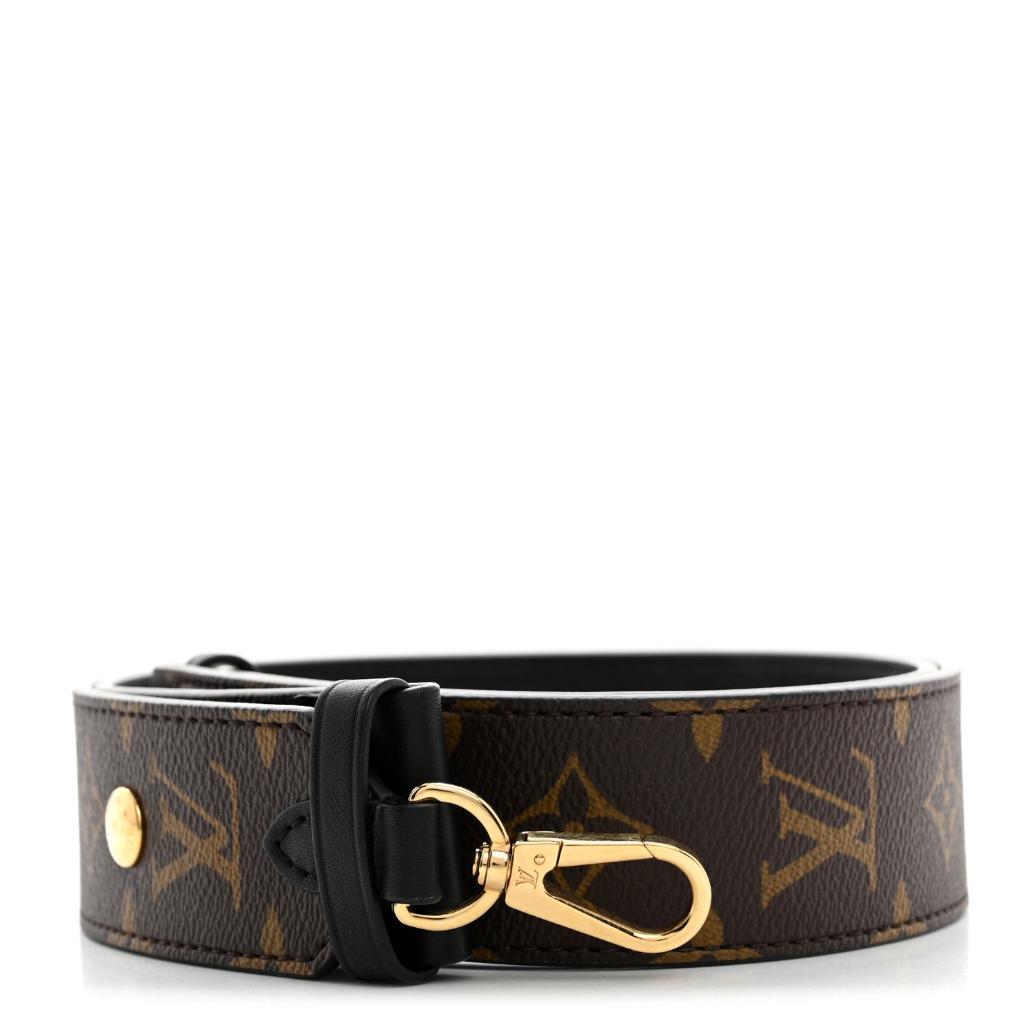 Louis Vuitton Monogram Adjustable Bandouliere Shoulder Strap Black 1 of 5