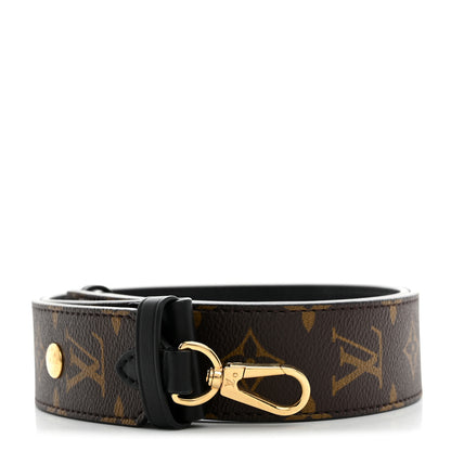 Louis Vuitton Monogram Adjustable Bandouliere Shoulder Strap Black 1 of 5