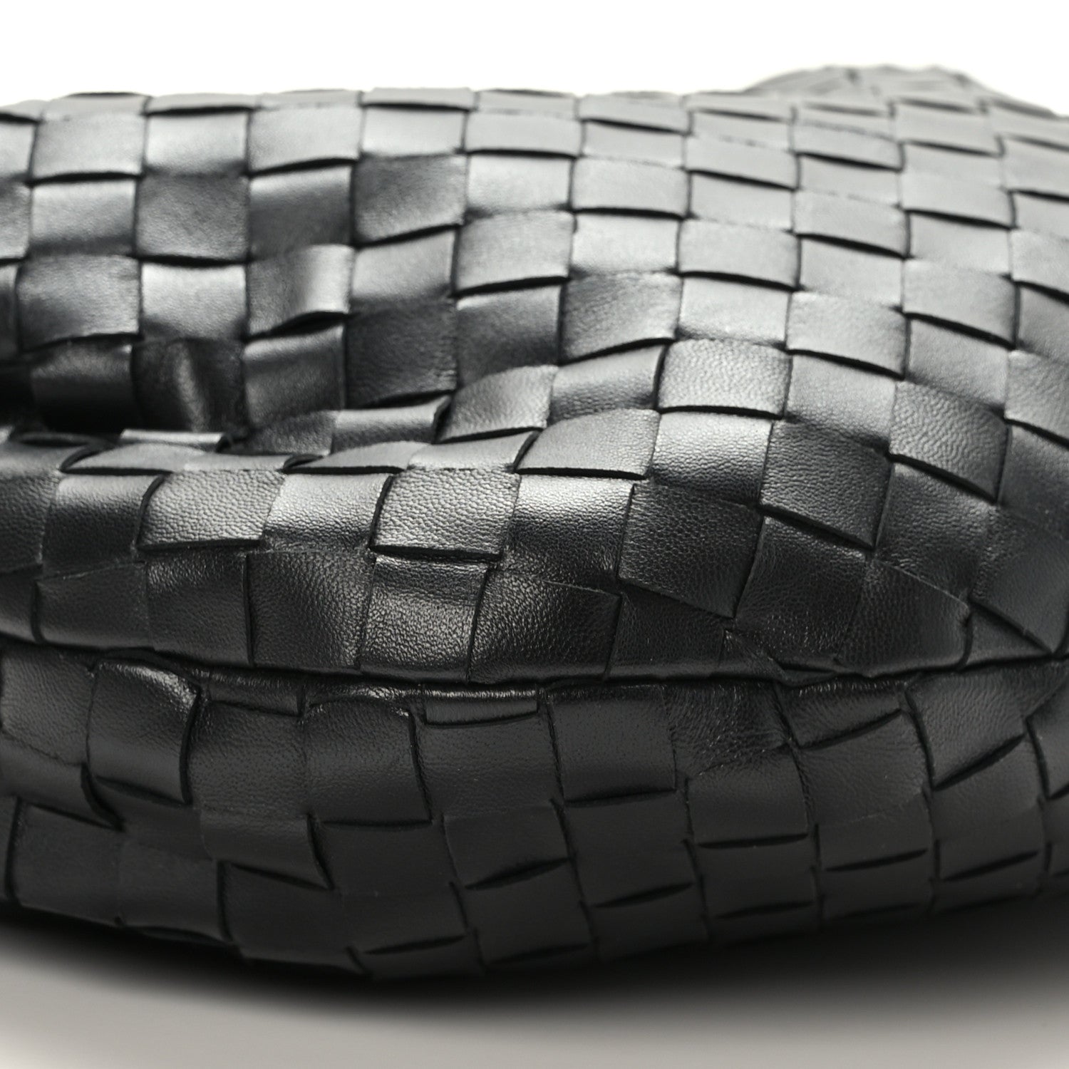 Bottega Veneta Nappa Intrecciato Teen Jodie Hobo Black 7 of 8