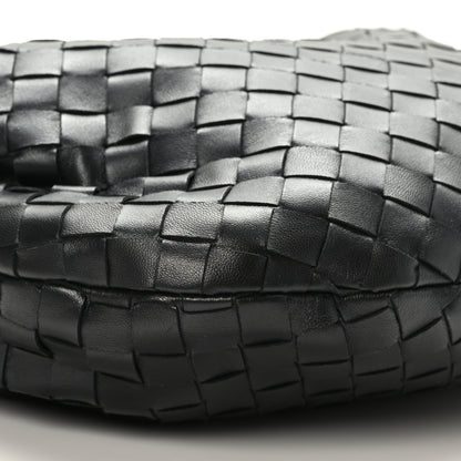 Bottega Veneta Nappa Intrecciato Teen Jodie Hobo Black 7 of 8