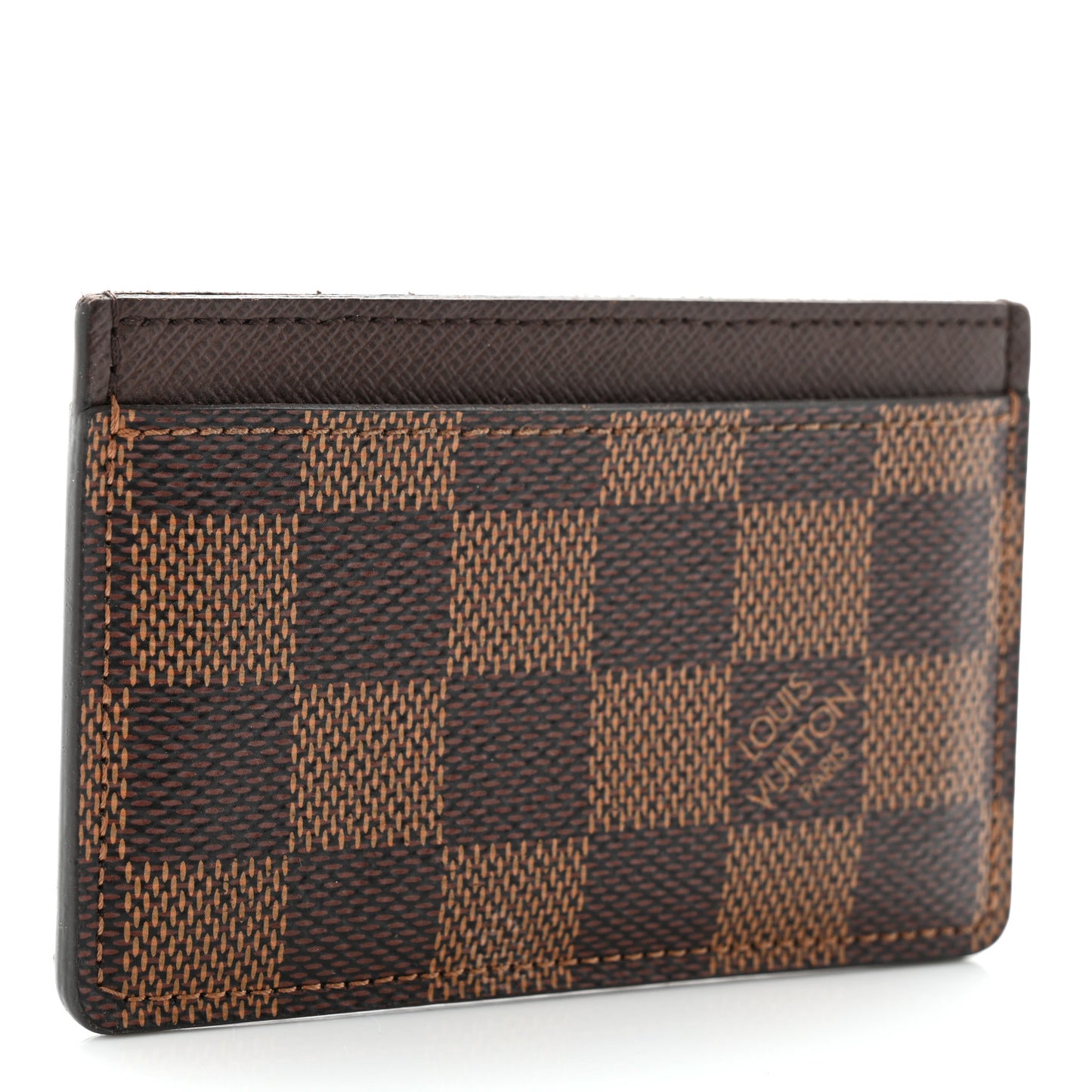 Damier Ebene Card Holder