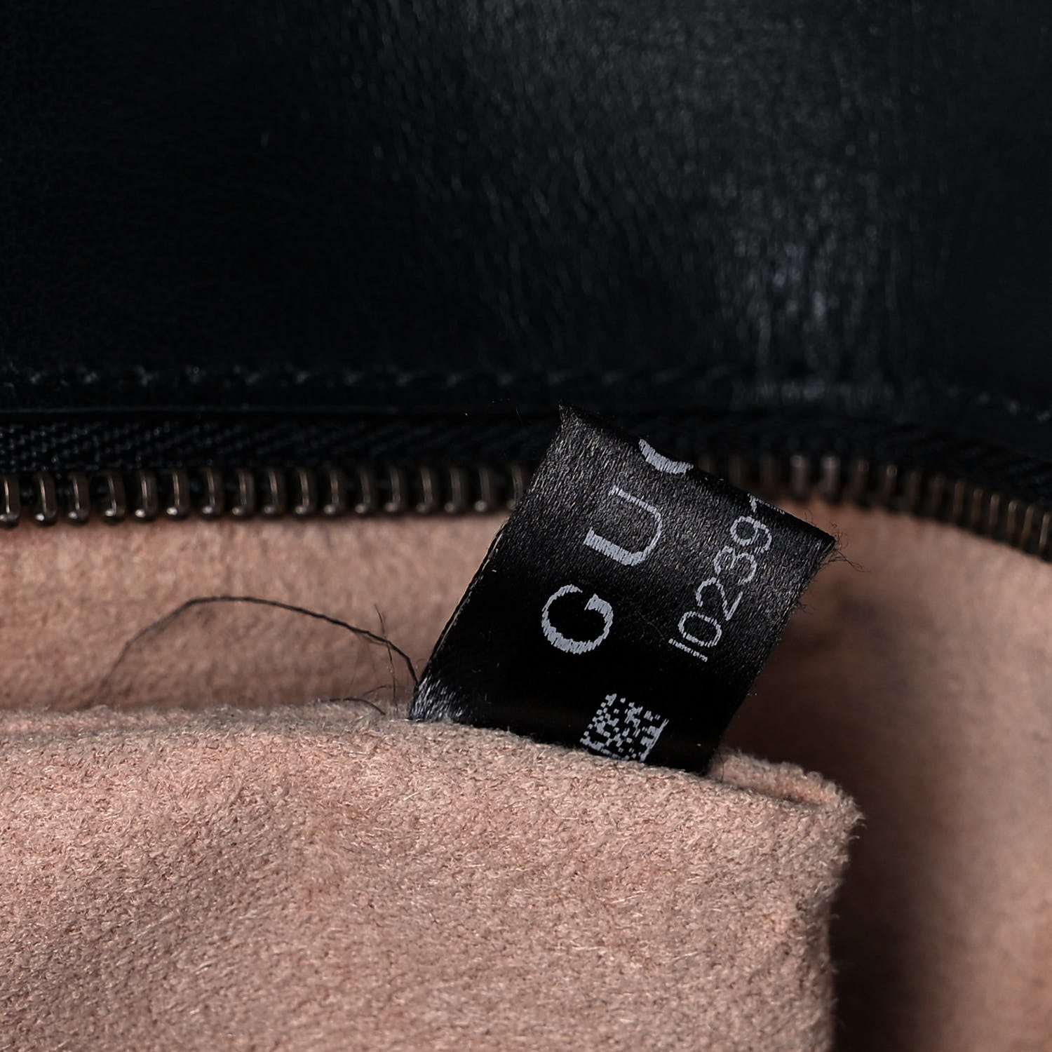 Gucci Calfskin Matelasse Small GG Marmont Shoulder Bag Black 8 of 11