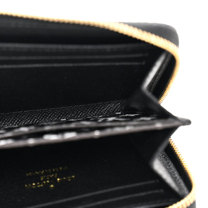 Louis Vuitton Monogram Giant Jungle Zippy Coin Purse Black 5 of 9
