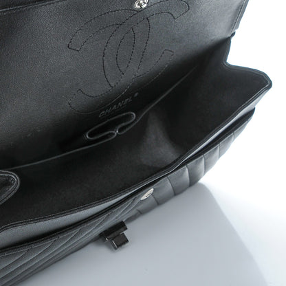 Chanel Sheepskin Chevron Quilted 2.55 Reissue 226 Flap So Black 5 of 8