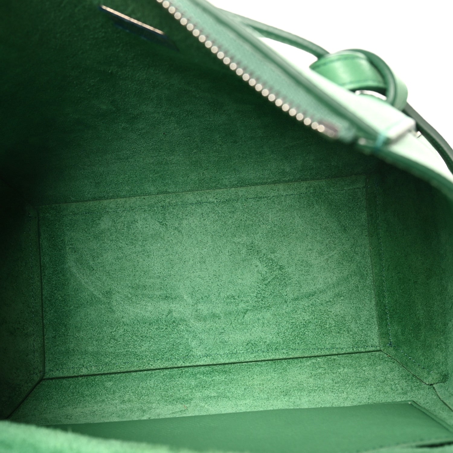 Celine Grained Calfskin Micro Belt Bag Pop Green 1906315