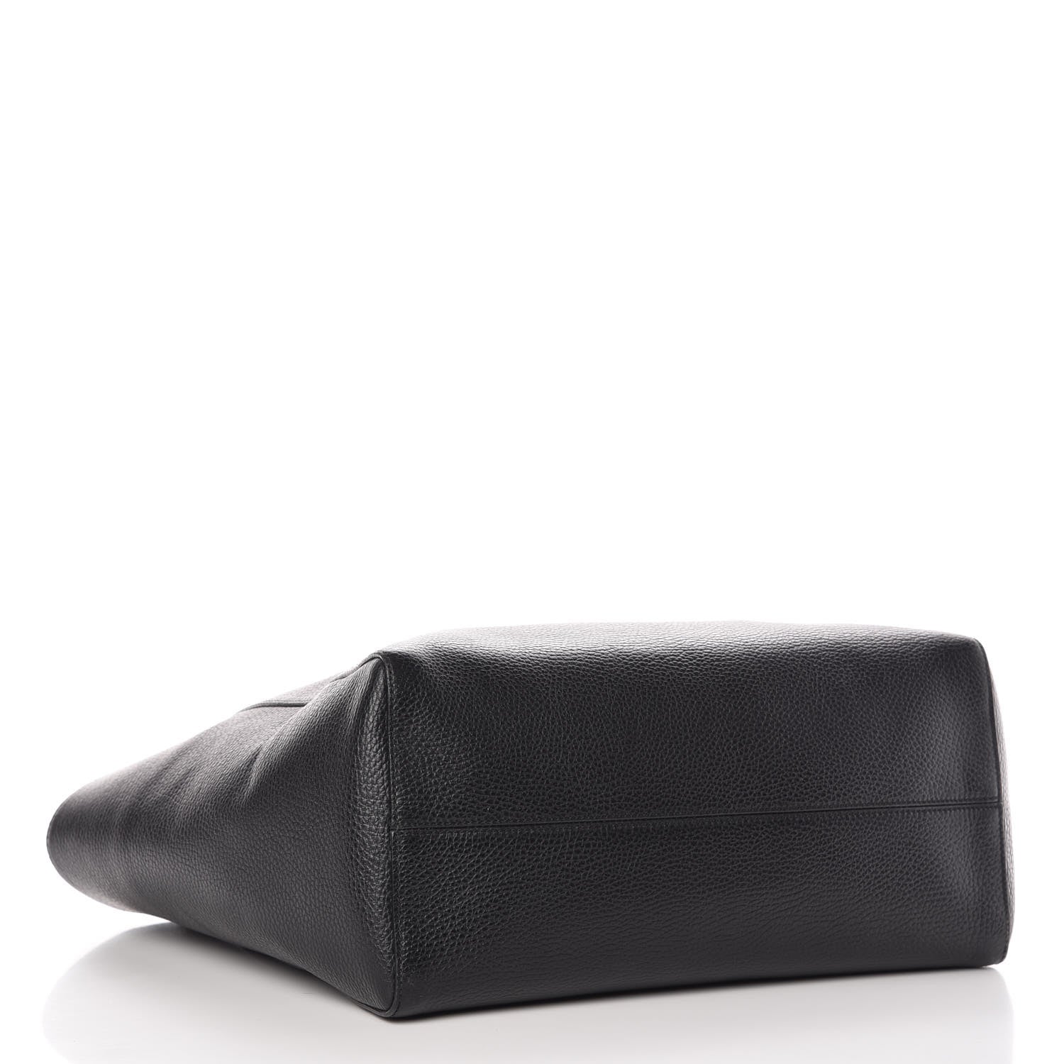 Gucci Pebbled Calfskin Medium Swing Tote Black 4 of 10