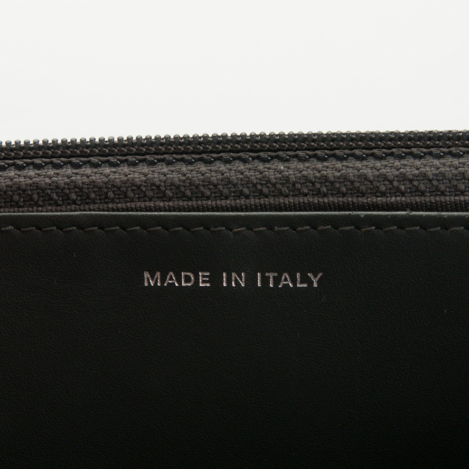 Chanel Patent Quilted Wallet On Chain WOC Dark Grey 7 of 8