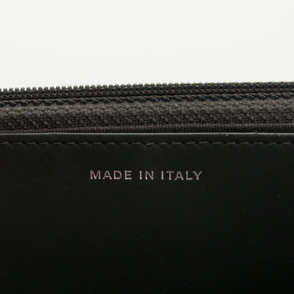 Chanel Patent Quilted Wallet On Chain WOC Dark Grey 7 of 8