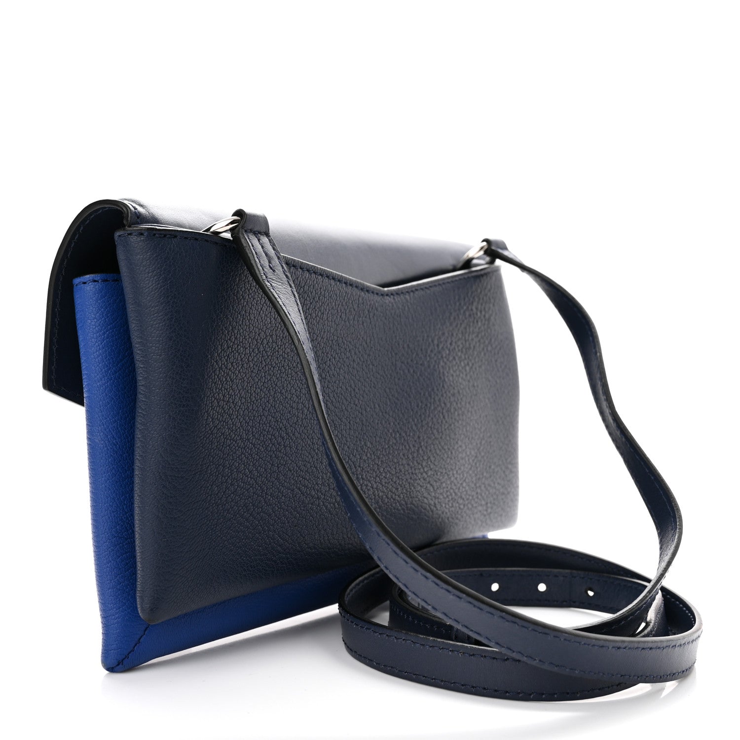 Givenchy Calfskin Duetto Crossbody Bag Night Blue 2 of 8