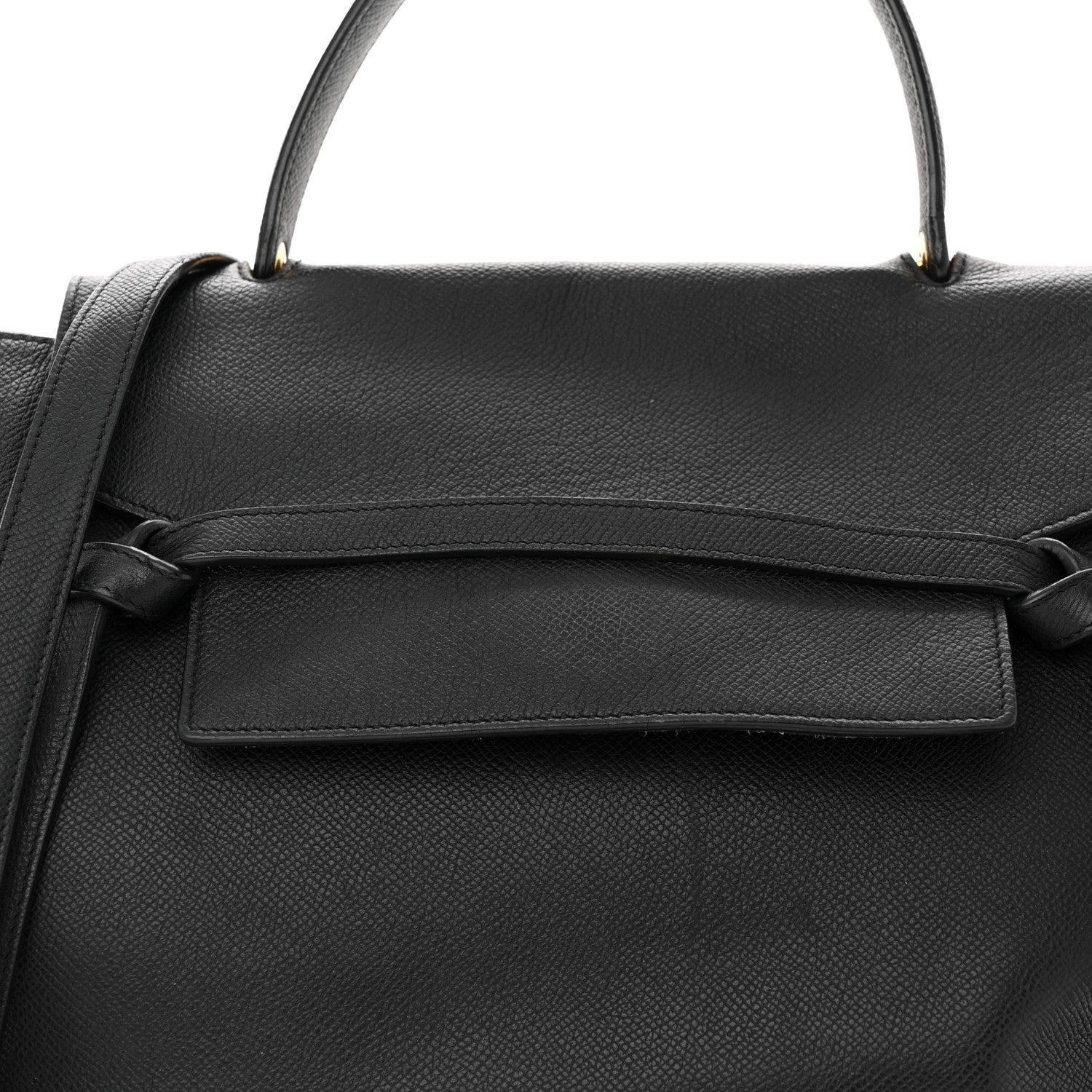 Celine Grained Calfskin Mini Belt Bag Black 7 of 15