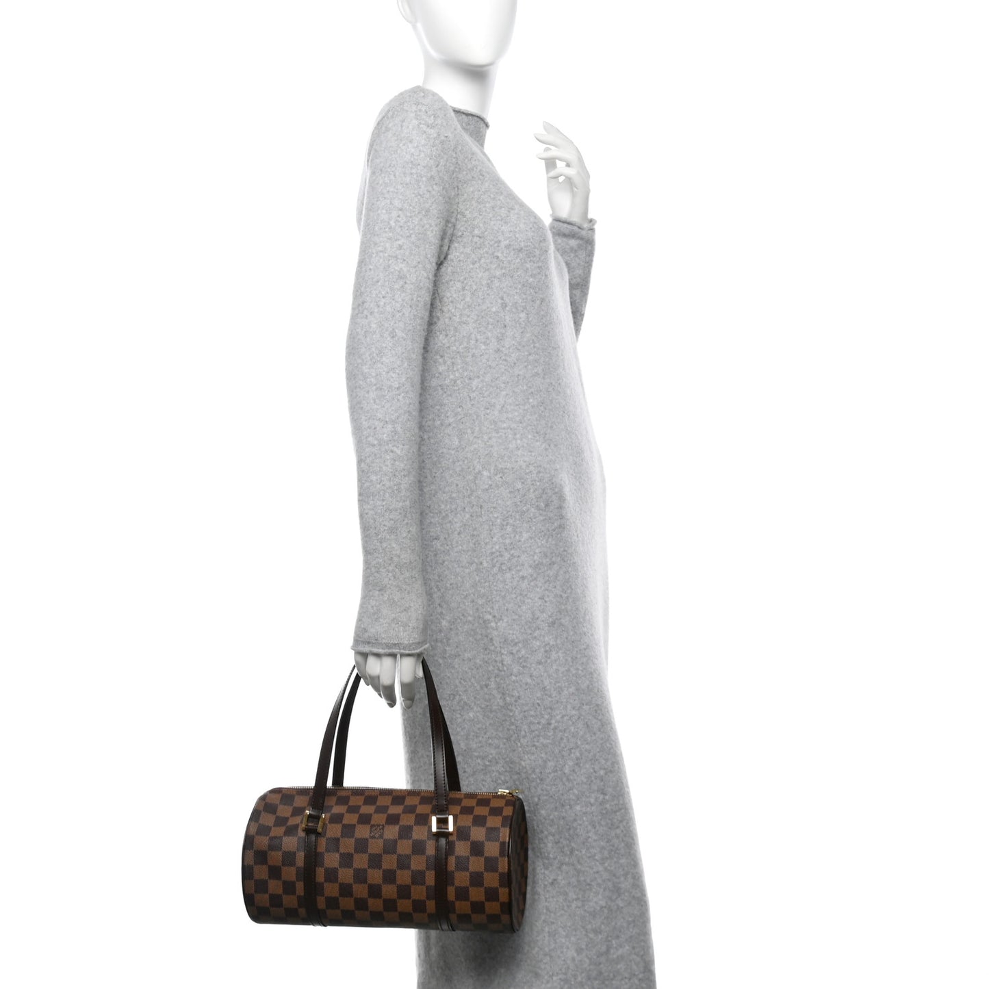 Damier Ebene Papillon 30 With Companion