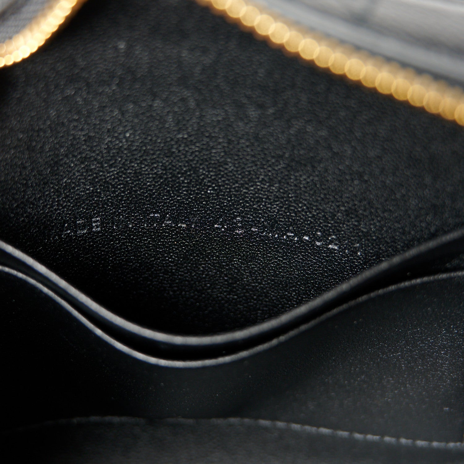 Christian Dior Supple Calfskin Caro Double Pouch Black 7 of 10