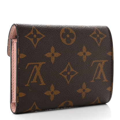 Louis Vuitton Monogram Victorine Wallet Rose Ballerine 3 of 9