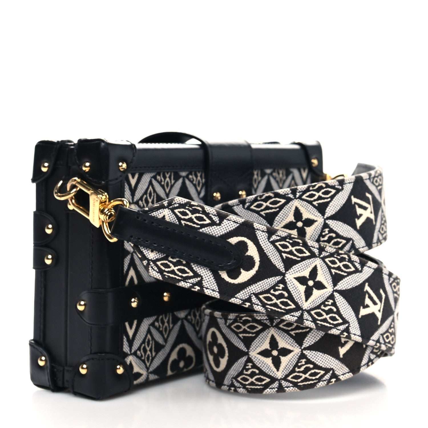 Louis Vuitton Jacquard Since 1854 Petite Malle Grey 3 of 13