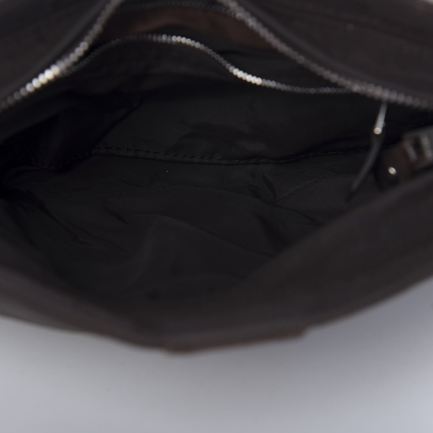 Hermes Toile Acapulco Vassus Waist Bag Chocolate 7 of 9