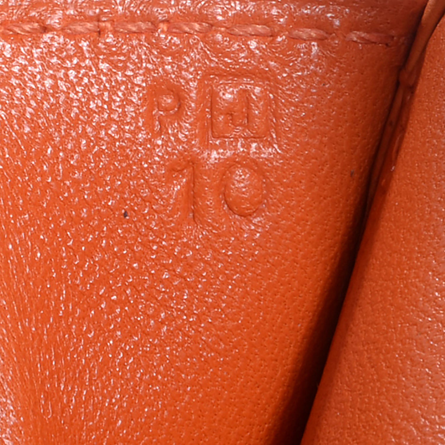 Hermes Epsom Jige Elan 29 Clutch Orange 7 of 7