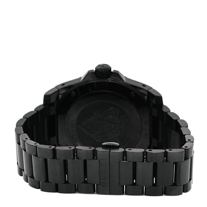Gucci PVD Stainless Steel 45mm Dive Quartz Watch Black 3 of 5