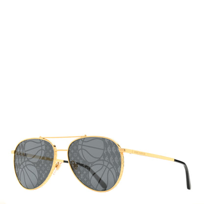 Louis Vuitton X NBA Metal Monogram LV Catch Pilot Sunglasses Z1412W Gold 1 of 7