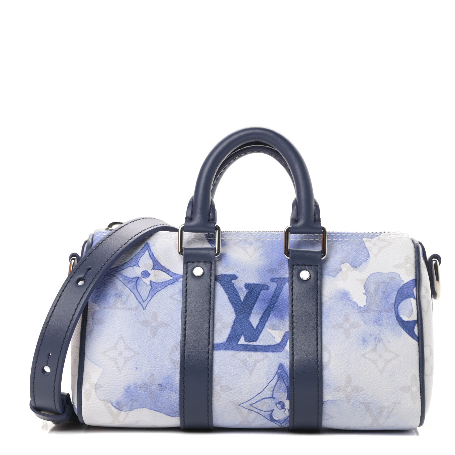 Louis Vuitton Monogram Watercolor Keepall XS Blue 1 of 11