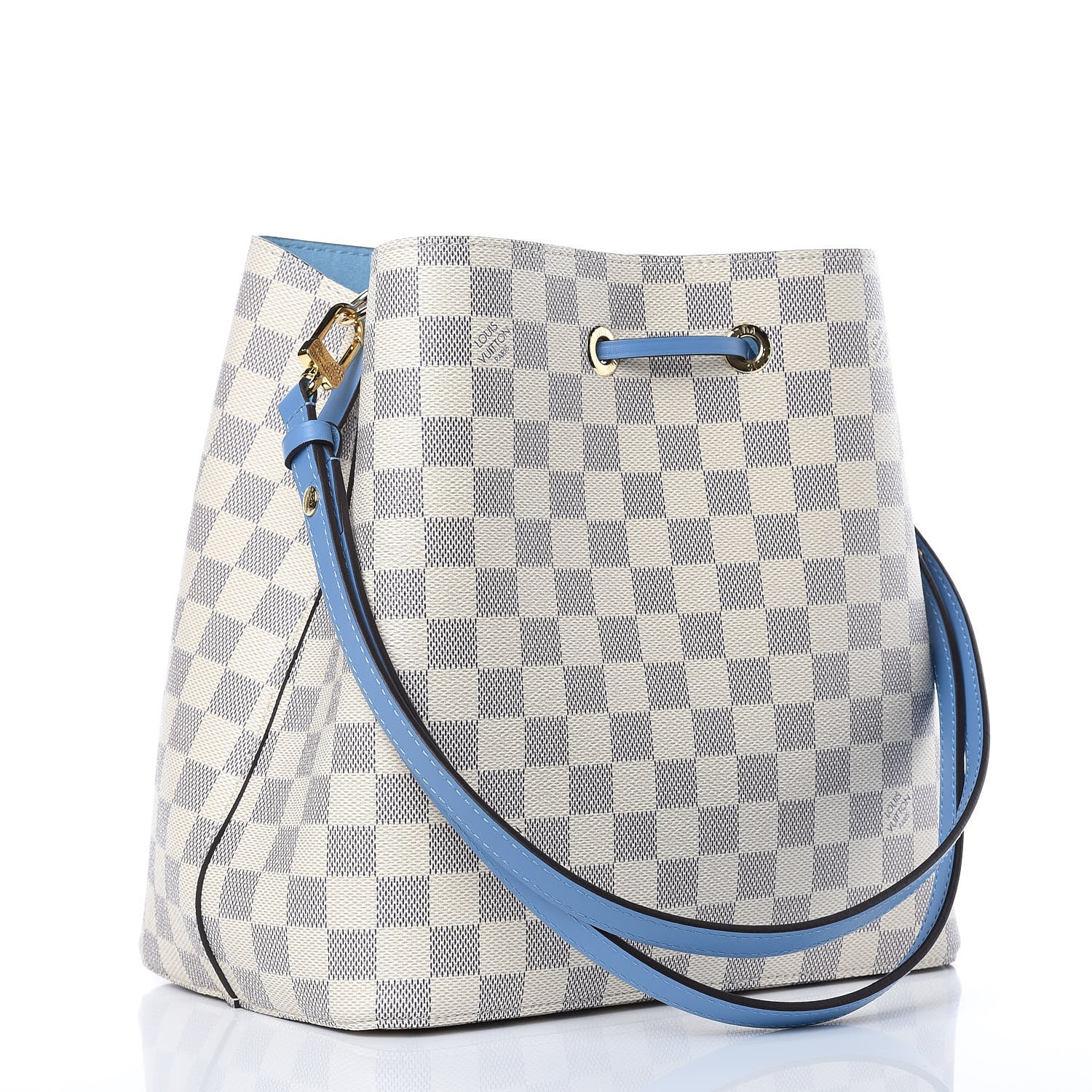 Louis Vuitton Damier Azur Neonoe MM Bleuet 3 of 9