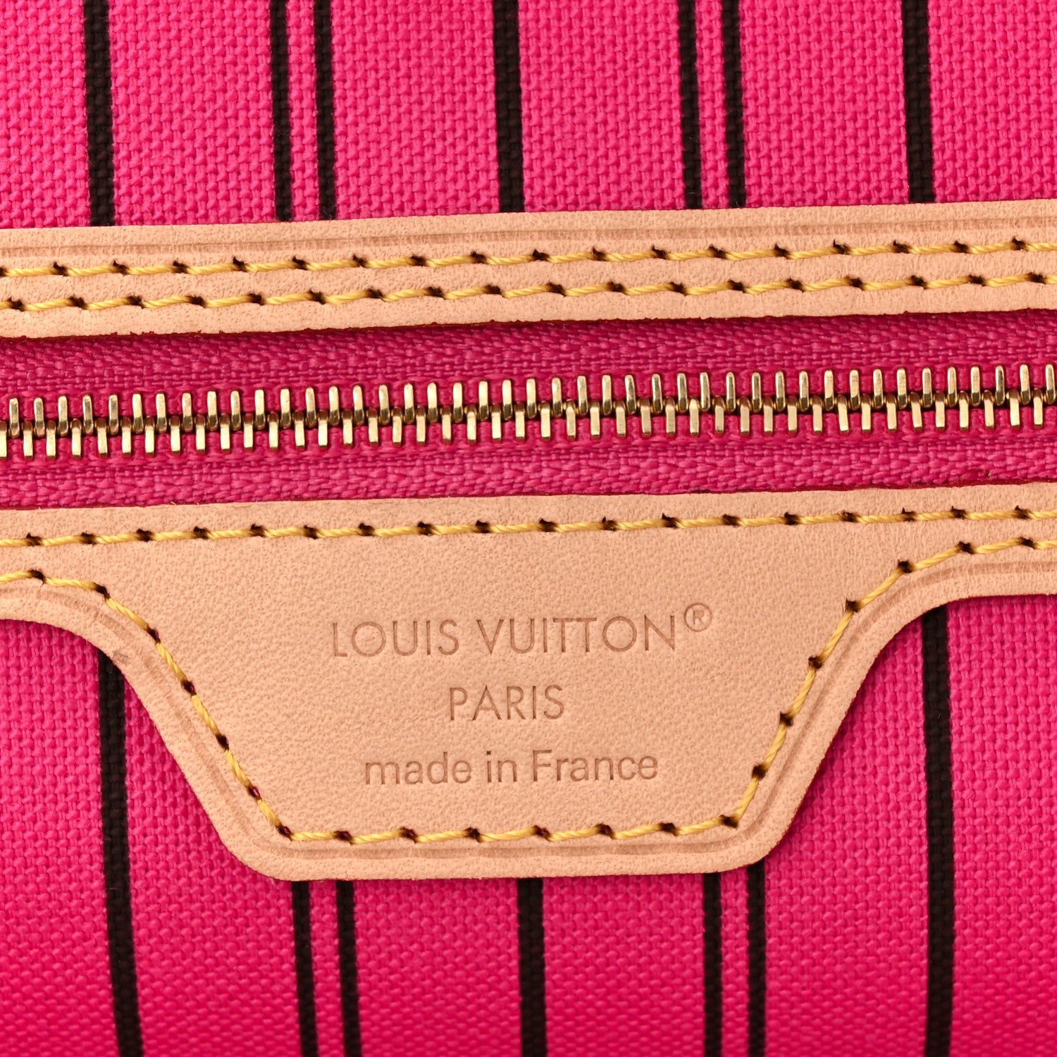 Louis Vuitton Monogram Inside Out Neverfull Bandouliere MM Rose Pondichery 6 of 9