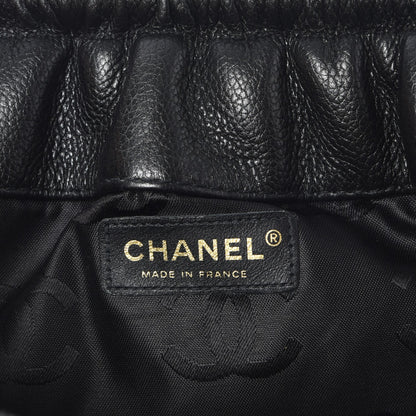 Chanel Grained Calfskin CC Framed Shoulder Bag Black 8 of 15
