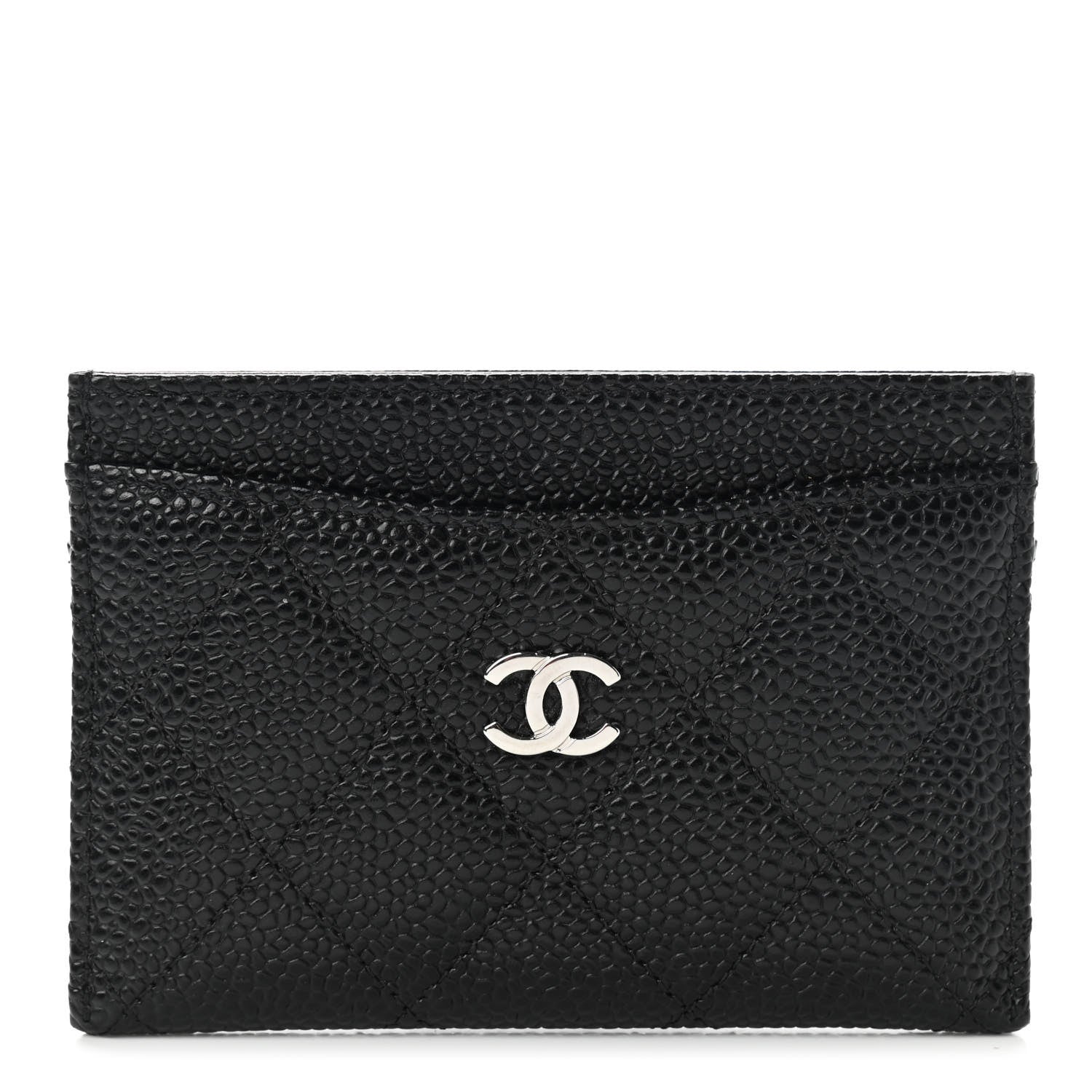 Chanel Caviar Quilted Card Holder Black 1 of 9