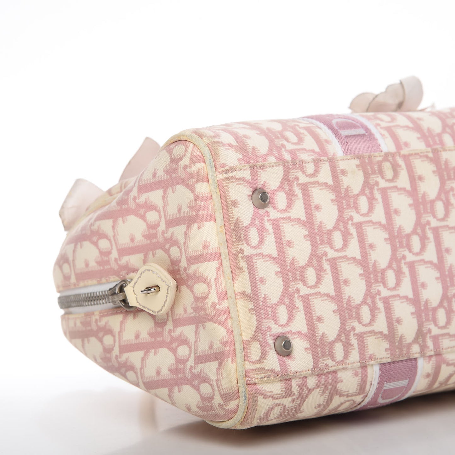 Monogram Girly Boston Pink