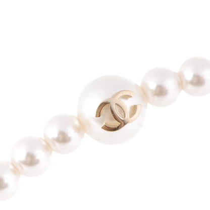 Chanel Pearl CC Headband Ivory 4 of 4