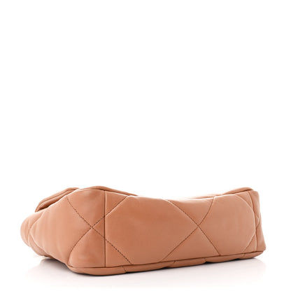 Chanel Lambskin Quilted Medium Chanel 19 Flap Brown 4 of 10