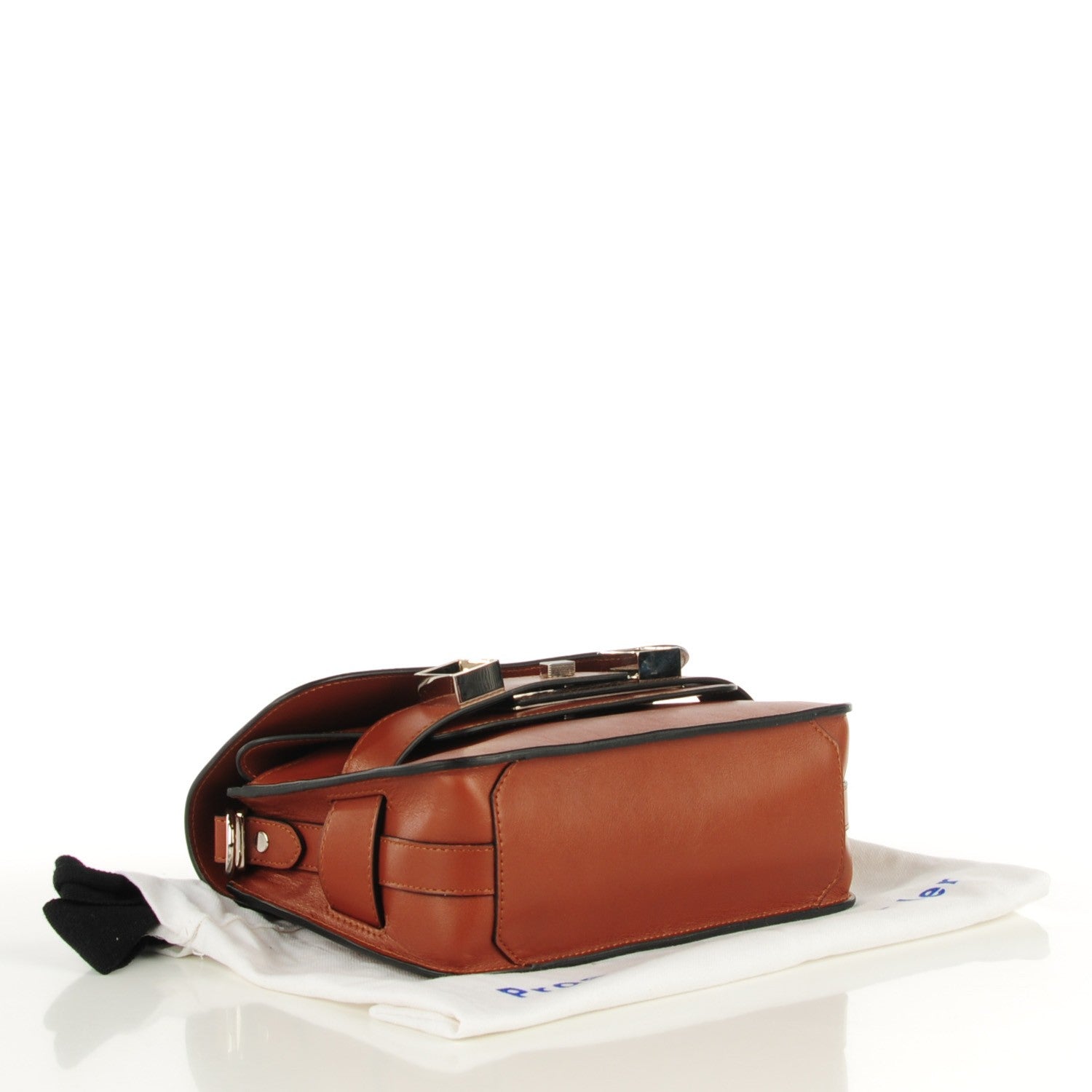 Proenza Schouler Calfskin Mini PS11 Classic Shoulder Bag Saddle 4 of 9