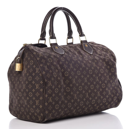Louis Vuitton Mini Lin Speedy 30 Ebene 3 of 12