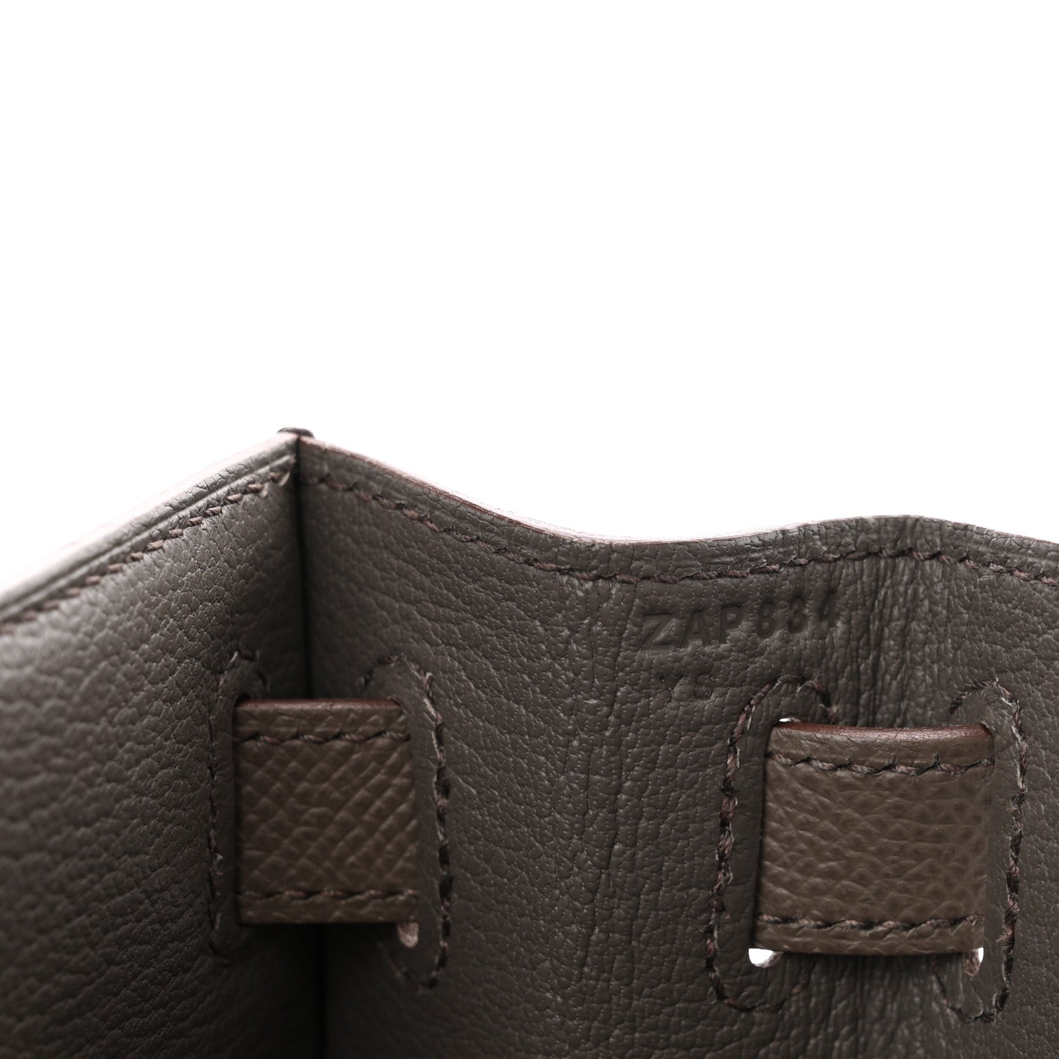 Hermes Epsom Kelly Sellier 28 Etain 7 of 11